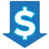 Reduce backup costs icon